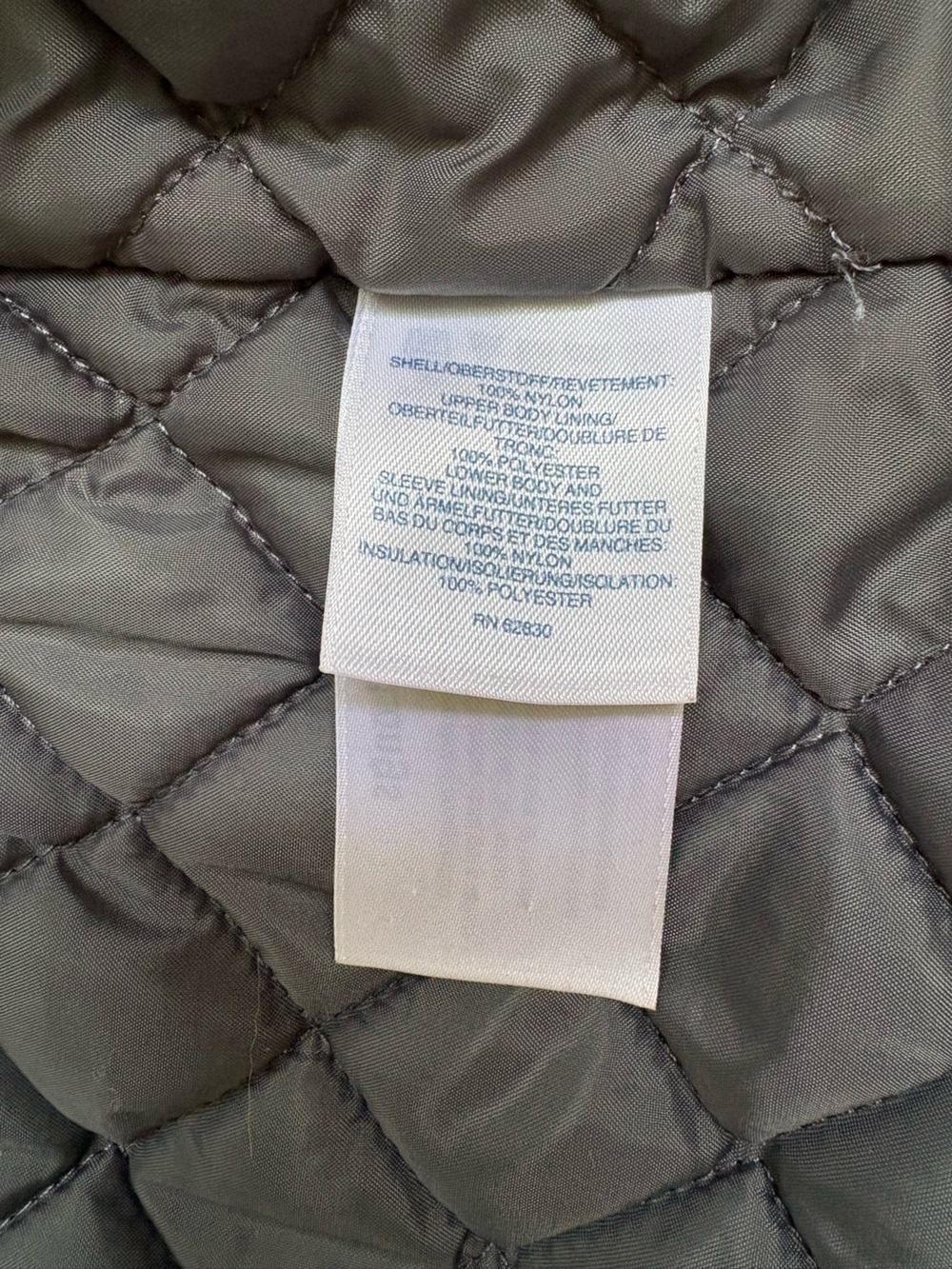 LANDS END Blue Winter Coat Jacket with Hood size 8 - Picture 7 of 16